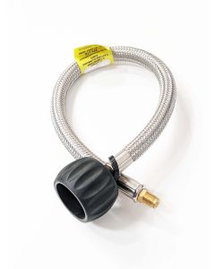Plenty River Plumbing PR5360 Double Gas Regulator Flexi Hose 450mm
