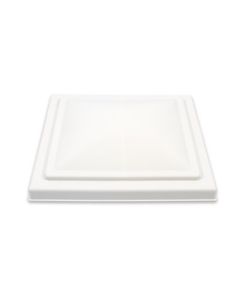 Camco 40155 Polypropylene Vent Lid - Ventline pre '08 / Elixir '94 up, White Bilingual
