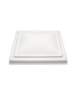  Camco 40156 Polypropylene Vent Lid - Elixir pre '94, White Bilingual