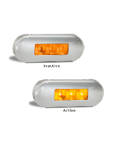 LED Autolamps 86AAM Side marker 12-24V, Blister Pack