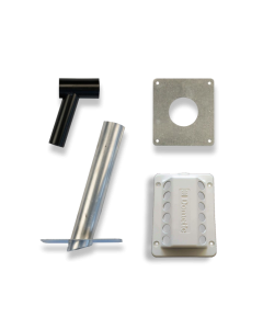 Dometic Gas flue kit White 