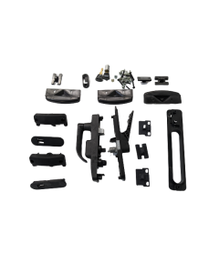 Camec 3-Point Right Hand Hinge Door Lock Complete Black