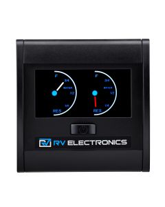 RV Electronics Standard RV LCD Water Level Indicator - Double Tank