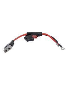 12 Volt Direct 12/24V Anderson Style Plug to Ring Terminals Adapter (W/Maxi Fuse)