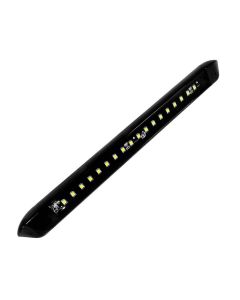 Dreamlighting LED Slimline Awning Light - Black Shell - 250mm, DC12V, Cool White