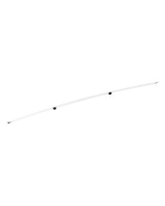 Aussie Traveller Curved Roof Rafter - 3-Piece - White