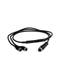 SafetyDave Y Cables - Dual Male End (Van)