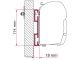 Fiamma F45 S Adapter D 98655-021 - Suit Fiamma F45 S Awnings