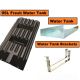HUME Water Tank Pack 95L Fresh Water Tank + Tank Cover + One Pair Tank Brackets 