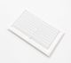 Plastic Vent (Screw On) White 225mm x 150mm